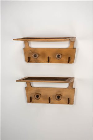 Italienische Manufaktur/Manifattura italiana Coppia attaccapanni da muro...