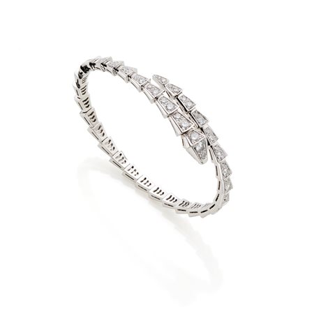 Bulgari  
Bracciale Bulgari Serpenti Viper in oro e diamanti 
 