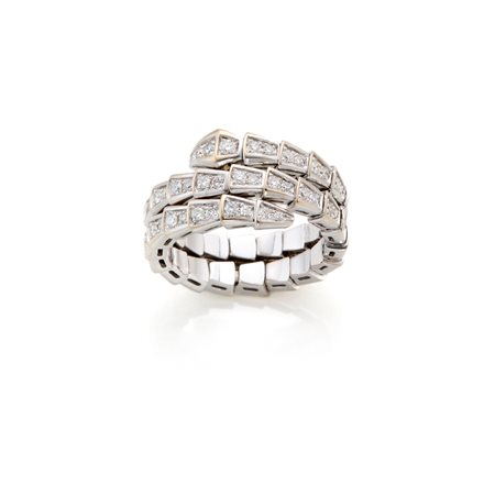Bulgari  
Anello Bulgari Serpenti Viper in oro e diamanti 
 