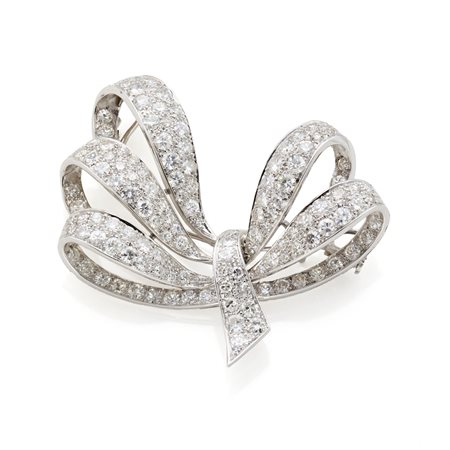  
Spilla in oro con diamanti 
 