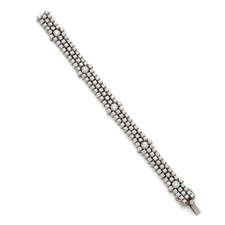  
Bracciale in oro con diamanti  
 