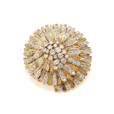  
Spilla in oro con diamanti 
 