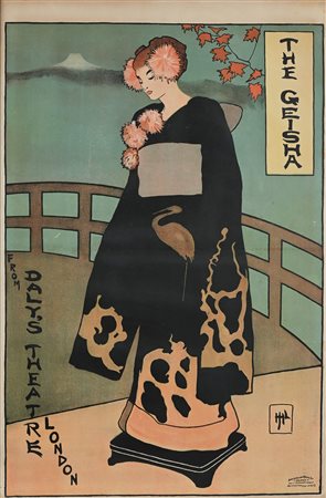 Henri Baptiste Lebasque 1865-1937 The Geisha from Daly's Theatre London...