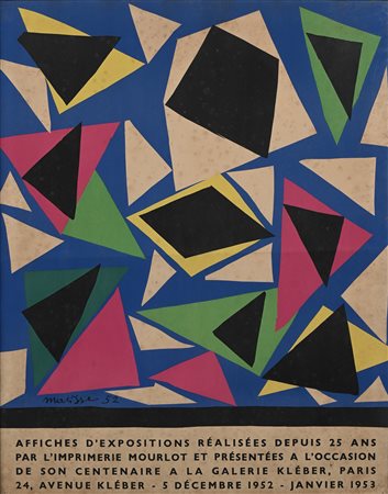 Henri Matisse Le Cateau-Cambrésis 1869-Nizza 1954 Affiches d'Expositions...