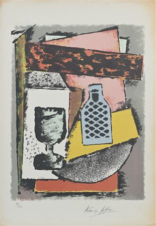 Ardengo Soffici Rignano sull'Arno 1879-Forte dei Marmi 1964 Natura Morta...