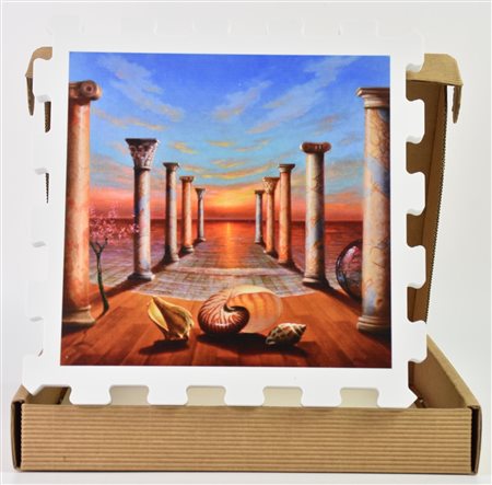 Antonio Nunziante AMOR SUPRA OMNIAstampa UV su FX high quality bianco, cm...