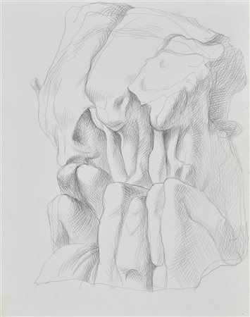 Jared French SENZA TITOLO matita su carta Fabriano, cm 34x25