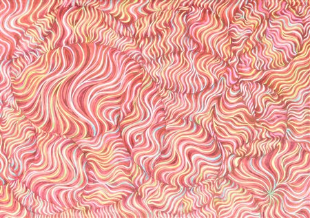 Francesca Zambon COMPOSIZIONE tecnica mista su carta, cm 22x30 sul retro:...