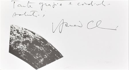 Chin Hsiao LOTTO MULTIPLO composto da: -cartolina con collage, cm 10,5x15 sul...