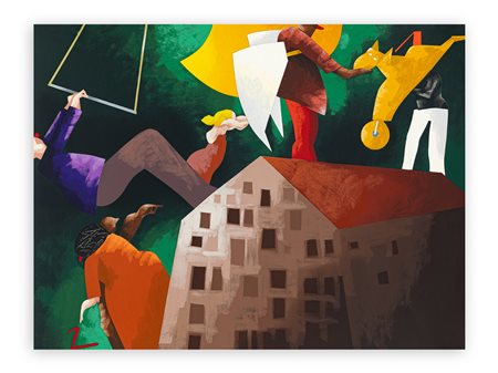 EMILIO TADINI (1927-2002) - Senza Titolo