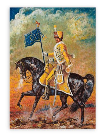 GIOVAN FRANCESCO GONZAGA (1921-2007) - Cavaliere