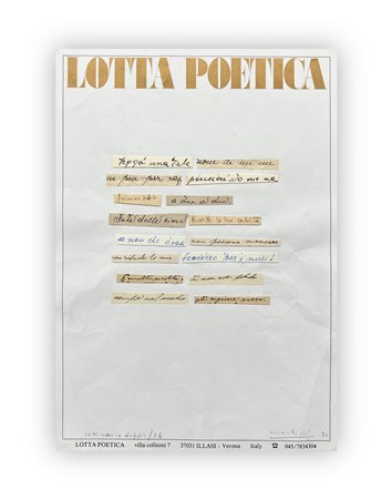 STELIO MARIA MARTINI (1934) - Senza Titolo, 1993