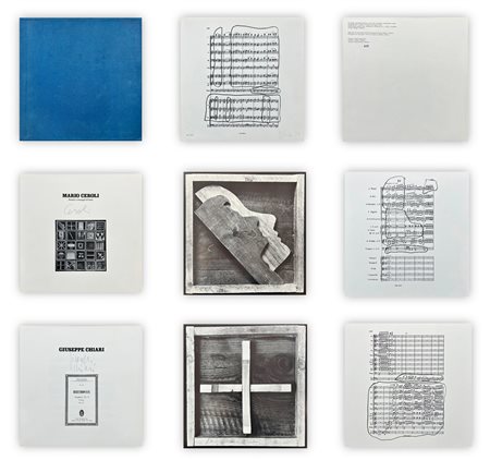 MARIO CEROLI (1938) E GIUSEPPE CHIARI (1926-2007) - Pensieri ed immagini di Daria, 1974