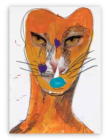 IVAN CATTANEO(1953) - Viso di/viso 6, 1973