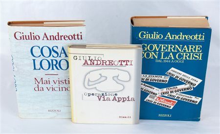  
Andreotti, Giulio (Roma, 14 gennaio 1919 – Roma, 6 maggio 2013) 
 