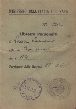  
Lama, Luciano (Gambettola, 14 ottobre 1921 – Roma, 31 maggio 1996) 
 16x11cm