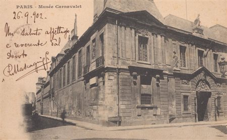  
Mascagni, Pietro (Livorno, 7 dicembre 1863 – Roma, 2 agosto 1945) 
 14x9cm