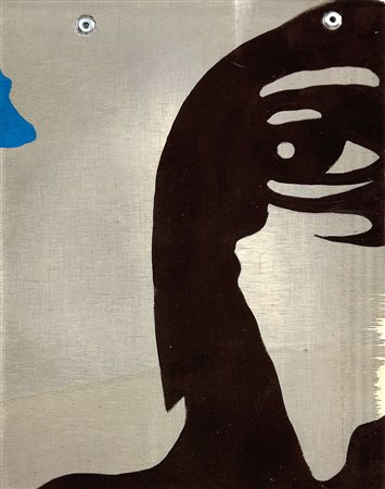 Mauro Drudi, LEI, 2018, acrilici su tavola, cm 19x15