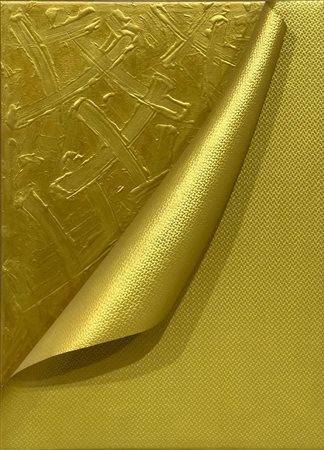 Antonio Baccarin, Senza titolo, 2004, acrilico su tela e arrotolamento in...