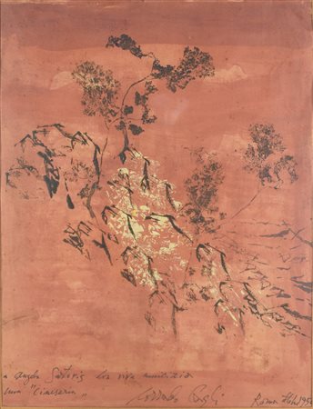 Corrado Cagli (1910 - 1976) 
Cineseria 1959
acquarello su carta 50 x 37 cm