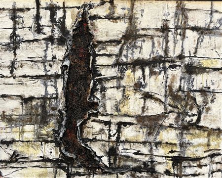 Paola Romano (1951 - 2021) 
Mania 2006
tecnica mista su tela 80 x 100 cm