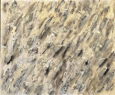 Paola Romano (1951 - 2021) 
Nebbia 2006
tecnica mista su tela 100 x 120 cm