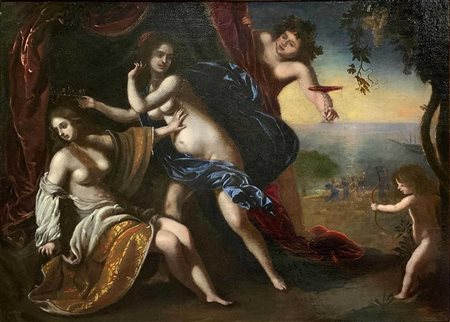 Felice Ficherelli  Il Riposo (attribuito a) (San Gimignano  1605-Firenze  1660)  - Arianna addolorat