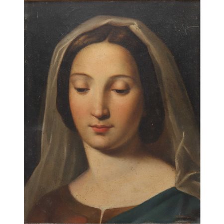 Madonna con velo, 19° Secolo painter