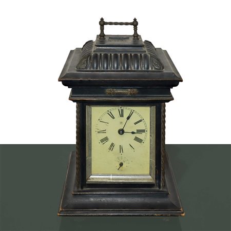 Antico orologio con carillon polifonico a disco