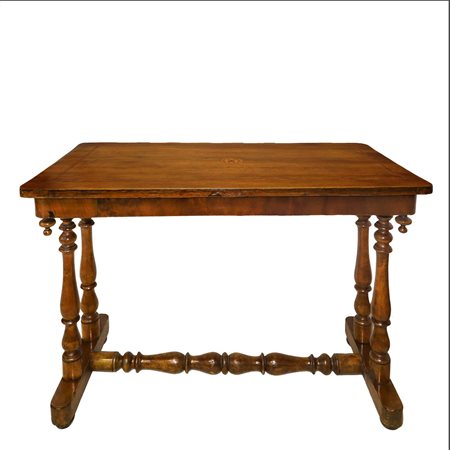 Tavolinetto rettangolare con piano, Late 19° Secolo