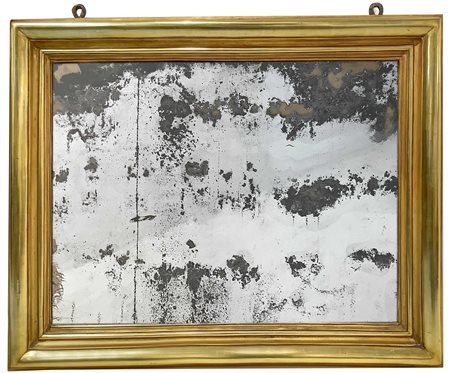 Specchiera antica con cornice 