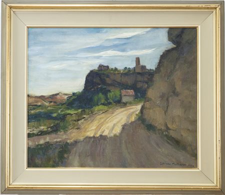 Felice Vellan Torino 1889 - 1976, Veduta di Capri