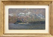 Dipinti del XIX e del XX secolo Montagne e paesaggi