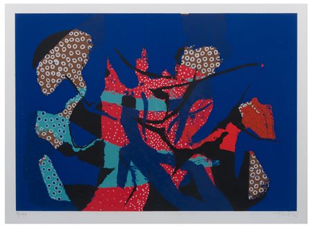 Wladimiro Tulli (1922 - 2003) 
Composizione astratta