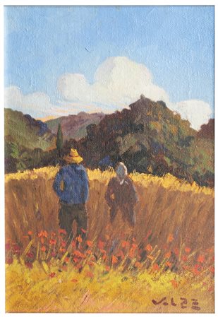 Angiolo Volpe (1943) 
La mietitura