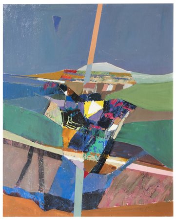 Adriano Piotto (1952 circa) 
Sintesi in verde, 2001