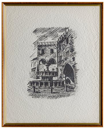  Autore non riconosciuto
La fontana Sturinalto a Fabriano