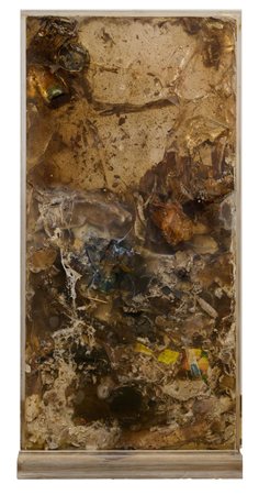 Arman (Nizza, 1928 - New York, 2005) Senza titolo - Poubelles 1970-71...