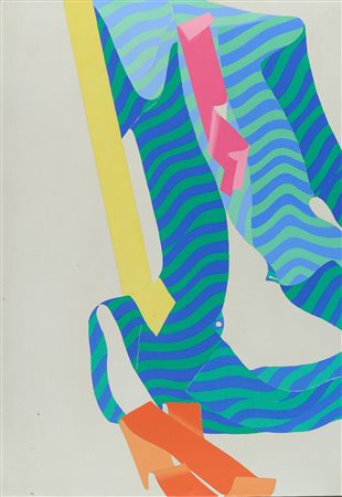 Umberto Buscioni (Bonelle (Pt), 1931 - Pistoia, 2019) Da invito al viaggio...