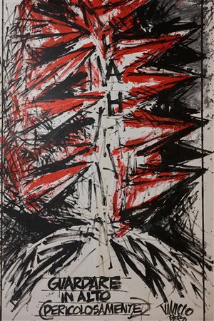 Vinicio Berti (Firenze, 1921 - 1991) Guardare in alto pericolosamente 1991...