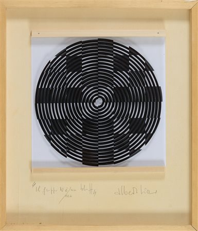 Alberto Biasi (Padova, 1937 - ) Il gruppo N era un bluff Tecnica mista e...