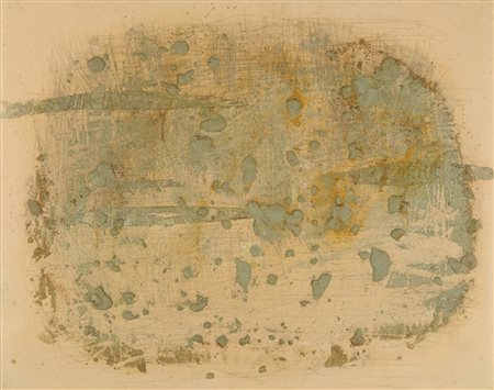 Antoni Tapies (Barcellona, 1923 - 2012) Gris Sobre Fondo Rosado 1955 Tecnica...