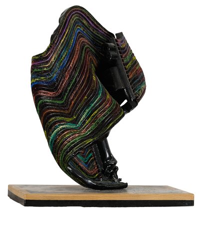 M'horò Senza titolo Scultura in metallo cm. 40x28x23 Provenienza: collezione...