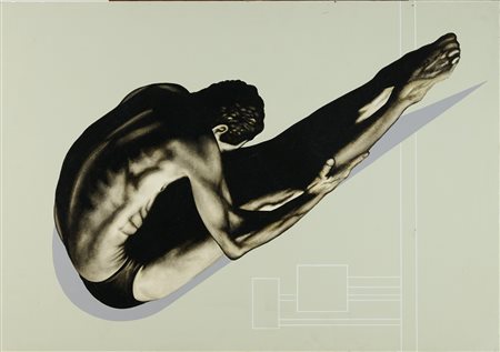 Giorgio Lupattelli (Magione, 1958 - ) Just do it! 2003 Acrilico su tela...