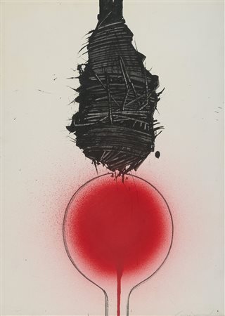 Emilio Scanavino (Genova, 1922 - Milano, 1986) Senza titolo 1967 Tecnica...