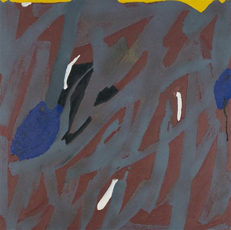 Walter Fusi (Udine, 1924 - Firenze, 2013) Da "La lunga estate" Olio e sabbia...