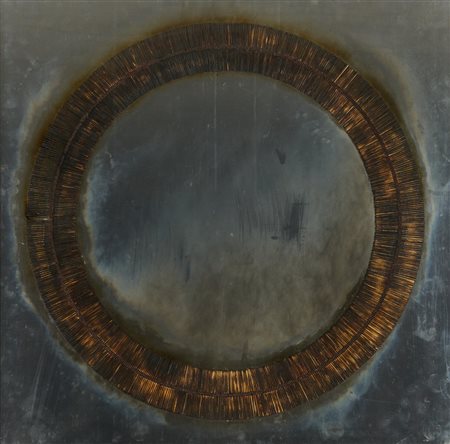 Bernard Aubertin (Fotenay aux Roses, 1934 - 2015) Dessin de feu 1973...