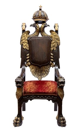 Trono ligneo con Corona - Eyes Wide Shut di Stanley Kubrick (1999) XX secolo...