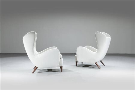 SCUOLA TORINESE<BR>Coppia di poltrone