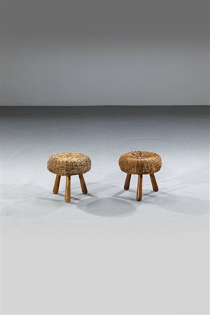 TONY PAUL<BR>Coppia di sgabelli